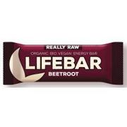 Batoniki - Lifefood Baton BURACZANY RAW bezglutenowy BIO 47 g 000-2466-10 - miniaturka - grafika 1