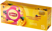 Herbata - Lipton Herbata owocowa Mango i Czarna Porzeczka 20 torebek - miniaturka - grafika 1