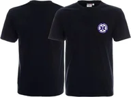 Odzież robocza - Promostars LPP - Koszulka męska PRM PAŃSTWOWE RATOWNICTWO MEDYCZNE granatowa - miniaturka - grafika 1