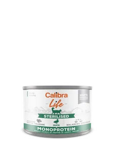 Calibra Life Sterilised Duck 200 g - Mokra karma dla kotów - miniaturka - grafika 1