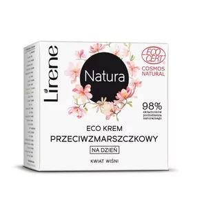 Lirene Lirene Natura Eco krem przeciwzmarszczkowy na dzień Kwiat Wiśni Francuskiej 50ml LIR NAT-015 - Kremy do twarzy - miniaturka - grafika 1