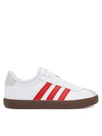 Buty dla dziewczynek - adidas Sneakersy VL COURT 3.0 K IH3484 Biały - miniaturka - grafika 1