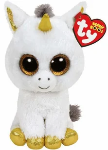 TY Beanie Boos Pegasus - Biały Jednorożec 15cm (210248) - Maskotki i pluszaki - miniaturka - grafika 3