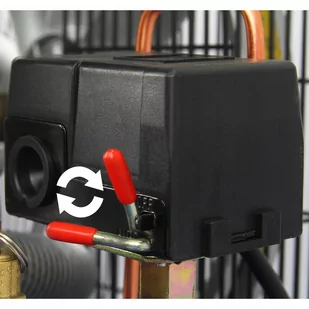 KOMPRESOR OLEJOWY SPRĘŻARKA 200L 860L/min 4 kW/5,5 KM MAR-POL - Sprężarki i kompresory - miniaturka - grafika 10