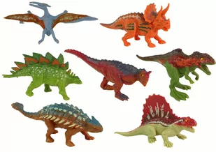 Zestaw Figurki Dinozaury 12 sztuk Kolorowe - Figurki dla dzieci Zestaw Figurki Dinozaury 12 sztuk Kolorowe - Figurki dla dzieci - miniaturka - grafika 2