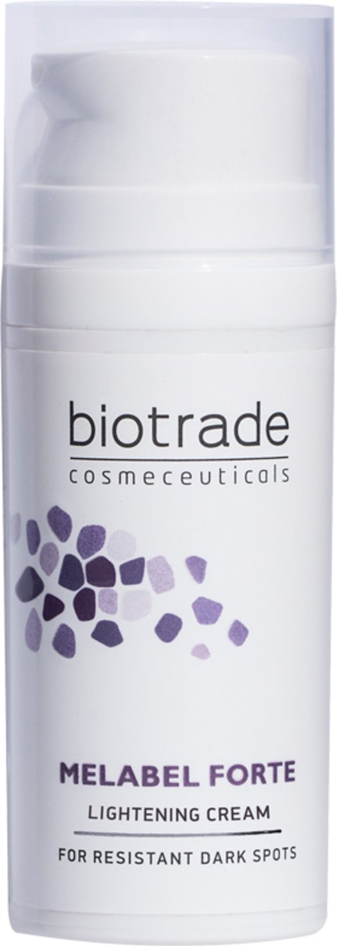 Biotrade Melabel Forte Rozjaśniający krem do twarzy z witaminą C rozjaśnia uporczywe ciemne plamy 30 ml