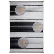 Dywany - Dywan drukowany PRUT petra 50 x 80 cm czarny - miniaturka - grafika 1