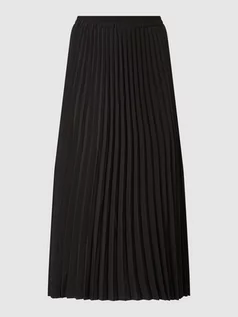 Spódnice - Długa spódnica z plisami model ‘Alexis’ - grafika 1