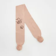 Apaszki i szaliki damskie - Reserved - Szalik Kubuś Puchatek - Beżowy - miniaturka - grafika 1