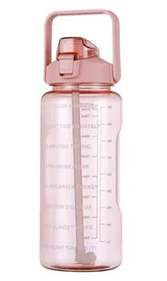 Butelka 2000ml bidon sportowy PC BPA FREE na wodę napój przezroczysta - Shakery i bidony sportowe - miniaturka - grafika 1