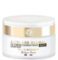Kremy do twarzy - Yves Rocher Anti-Age Global Przeciwzmarszczkowy krem do twarzy na noc 50ml - miniaturka - grafika 1