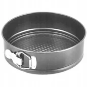Formy do ciast - BLACHA TORTOWNICA FORMA DO PIECZENIA BISZKOPTU TORTU CIASTA 20cm - miniaturka - grafika 1