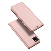 Etui i futerały do telefonów - Dux Ducis Skin Pro kabura etui pokrowiec z klapką Huawei Y5p różowy - miniaturka - grafika 1