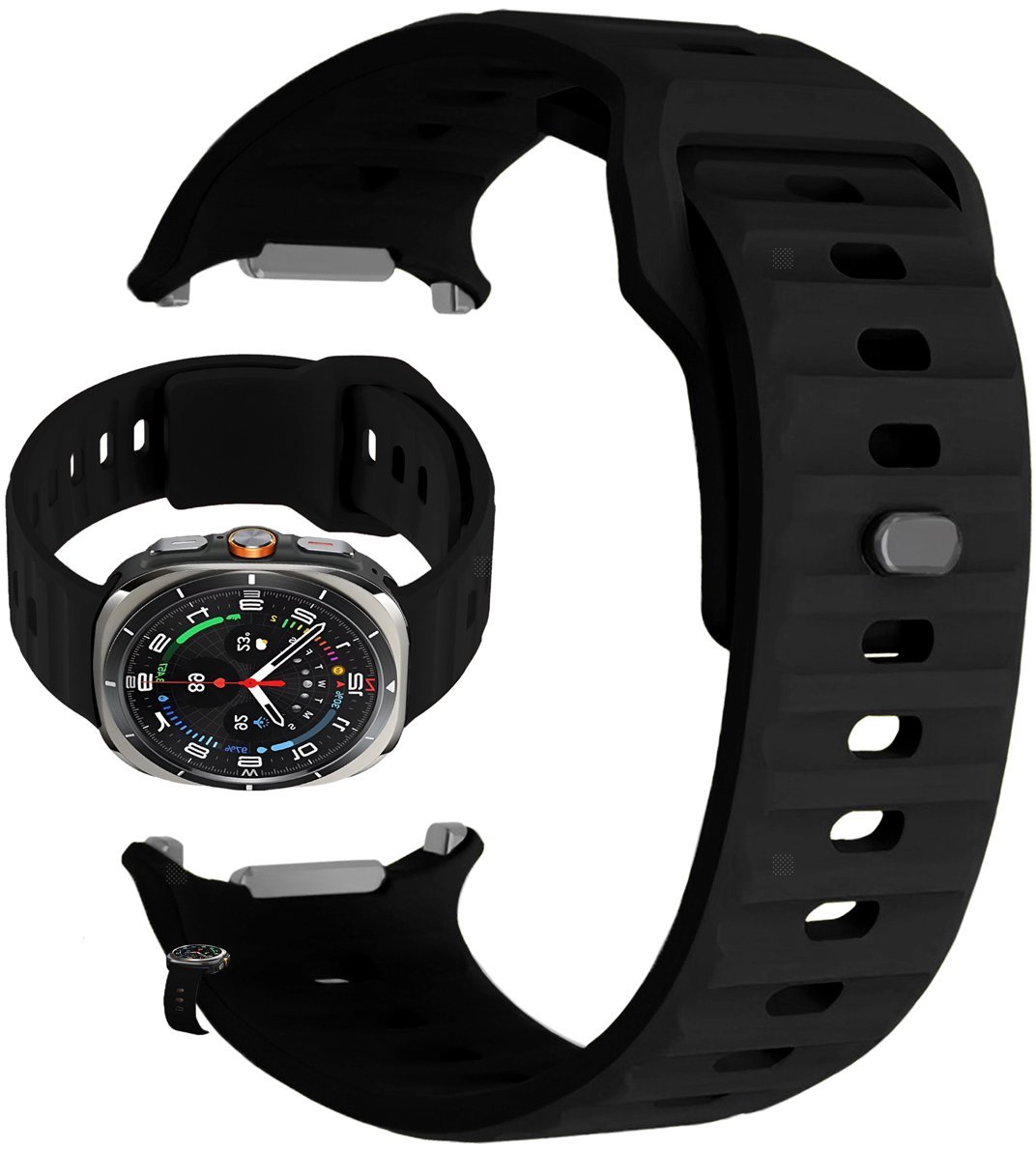 ChronSmarta Pasek ChronSmarta do smartwatch'a Samsung Galaxy Watch Ultra 47mm Czarny