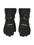 Rękawice narciarskie - Viking Rękawice narciarskie Tuson Gloves 111/22/6523 Czarny - miniaturka - grafika 1