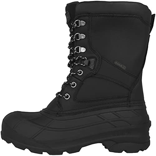 Kamik Męskie śniegowce NATIONPRO, Czarny Black Bk2, 41 EU