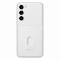Etui i futerały do telefonów - Etui pokrowiec z wymiennymi pleckami Samsung Galaxy S23+ Frame Cover białe SAMSUNG - miniaturka - grafika 1