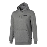 Bluzy męskie - Bluza z kapturem męska Puma ESS FL szara 84722702-S - miniaturka - grafika 1
