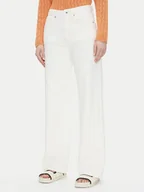 Spodnie damskie - Pepe Jeans Jeansy PL204731 Niebieski Straight Fit - miniaturka - grafika 1