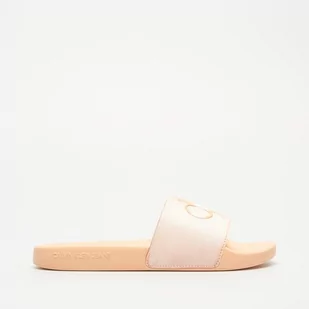 CALVIN KLEIN SLIDE MONOGRAM CO - Calvin Klein - Klapki i japonki damskie - miniaturka - grafika 1
