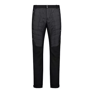 Spodnie męskie - CMP spodnie męskie outdoor czarny czarny 50 - grafika 1