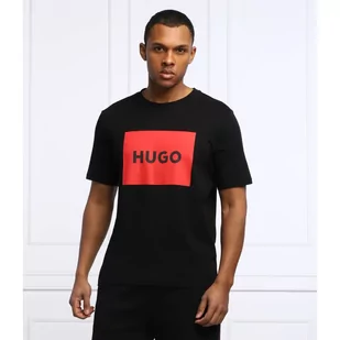 HUGO T-shirt Dulive222 | Regular Fit - Koszulki męskie - miniaturka - grafika 1