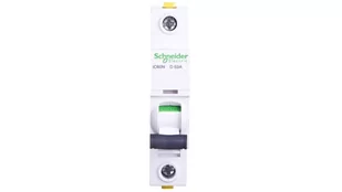Schneider Electric Wyłącznik nadprądowy iC60N 1P D63 6kA A9F05163 - Bezpieczniki elektryczne - miniaturka - grafika 1