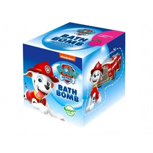 Paw Patrol Psi Patrol Bath Bomb Malina 165g musująca kula do kąpieli - Kosmetyki kąpielowe dla dzieci Paw Patrol Psi Patrol Bath Bomb Malina 165g musująca kula do kąpieli - Kosmetyki kąpielowe dla dzieci - miniaturka - grafika 1