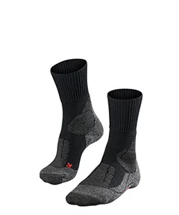 FALKE Kobiety Skarpety do wędrówek TK1 Adventure W So Wełna przeciw pęcherzom grube 1 Para, Czarny Black-Mix 3010, 41-42 - Skarpetki damskie - miniaturka - grafika 1