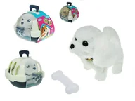 Zabawki interaktywne dla dzieci - Piesek 18cm na baterie w walizce - miniaturka - grafika 1