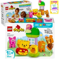 Klocki - LEGO NOWOŚCI : DUPLO Disney Przyjęcie urodzinowe Kubusia Puchatka 10457 KLOCKI PREZENT + EBOOK - miniaturka - grafika 1