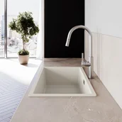 Zlewozmywaki - AURILIO Zlewozmywak 80.1 Cashmere Clean Tech - miniaturka - grafika 1