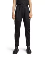 Spodnie damskie - G-STAR RAW Cargo 3D Boyfriend Track spodnie damskie spodnie dresowe, Czarny (Caviar D22364-c813-d301), XL - miniaturka - grafika 1