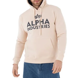 Bluza Alpha Industries Foam Print Hoodie 143302578 - beżowa - Bluzy męskie - miniaturka - grafika 1