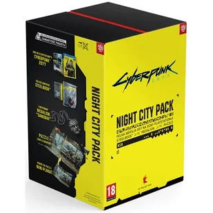 Cyberpunk 2077 Night City Pack Gra PS4 (Kompatybilna z PS5) - Gry PlayStation 4 - miniaturka - grafika 1