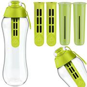 Butelki filtrujące - Zestaw Butelka Filtrująca Dafi 0,7L + 2 Filtry Dafi + 2 Filtry Wessper (Zamiennik), Zielony - miniaturka - grafika 1