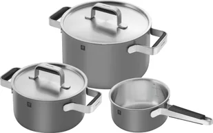 ZWILLING PURE Zestaw 3 garnków - Zestawy garnków i patelni - miniaturka - grafika 1