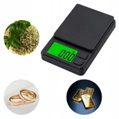 Wagi specjalistyczne - WAGA KIESZONKOWA JUBILERSKA 500g/0,01g CYFROWA PRECYZYJNA - miniaturka - grafika 1