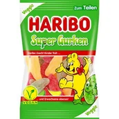 Żelki - Haribo Super Gurken Żelki Vege 175 g - miniaturka - grafika 1
