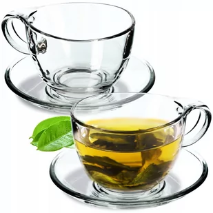 Filiżanki do herbaty ze spodkiem Zinal 250 ml, 2 szt. - Filiżanki - miniaturka - grafika 1
