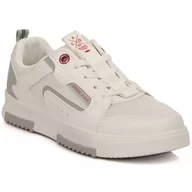 Buty sportowe damskie - Buty sportowe Cross Jeans W INT1833 (kolor Biały, rozmiar 36) - miniaturka - grafika 1