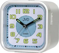 Zegary - Budzik JVD SRP9504.2 10 cm płynący sekundnik drzemka podświetlenie . - miniaturka - grafika 1