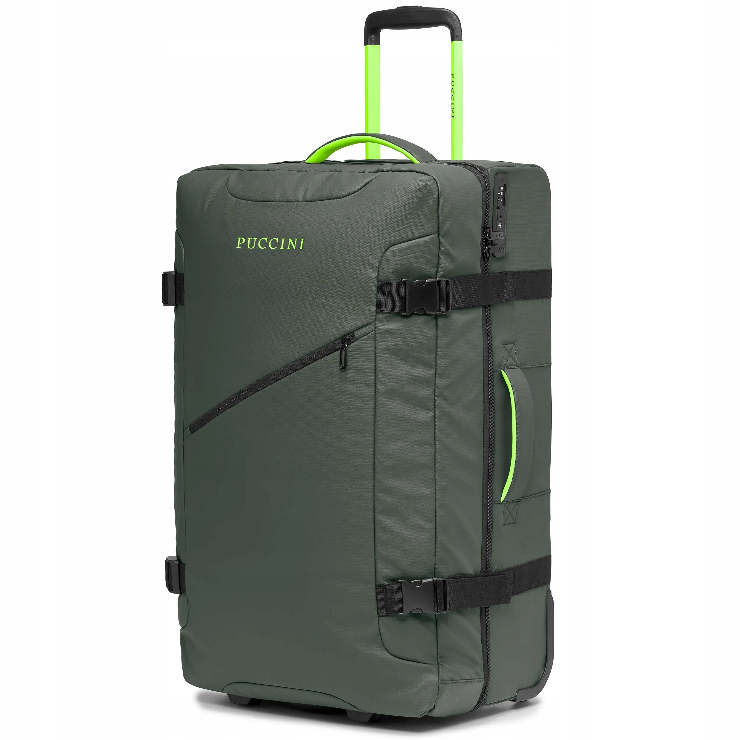 Walizka duża miękka Puccini Colorado - zielony