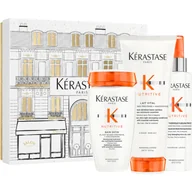 Zestawy kosmetyków damskich - Kérastase zestaw: Nutritive Trio: Szampon + Odżywka + Mleczko - miniaturka - grafika 1