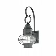 Lampy ogrodowe - Quoizel Trevett QZS-LWS20325A1 kinkiet 1x60W/E27 IP23 QZS-LWS20325A1 - miniaturka - grafika 1