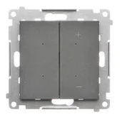 Wyłączniki światła i elektryczne - Kontakt Simon Ściemniacz do LED ściemnialnych klawiszowy Simon 55 - grafitowy mat - miniaturka - grafika 1