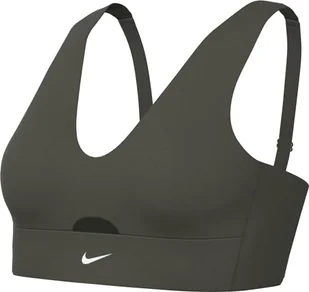 Nike Damski biustonosz sportowy W Nk Df Indy Plunge Cutout Bra, Kahki, DV9837-325, XL - Biustonosze - miniaturka - grafika 1