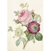 Kartki okolicznościowe i zaproszenia - Skona Ting Karnet ST413 B6 + koperta Róże - miniaturka - grafika 1