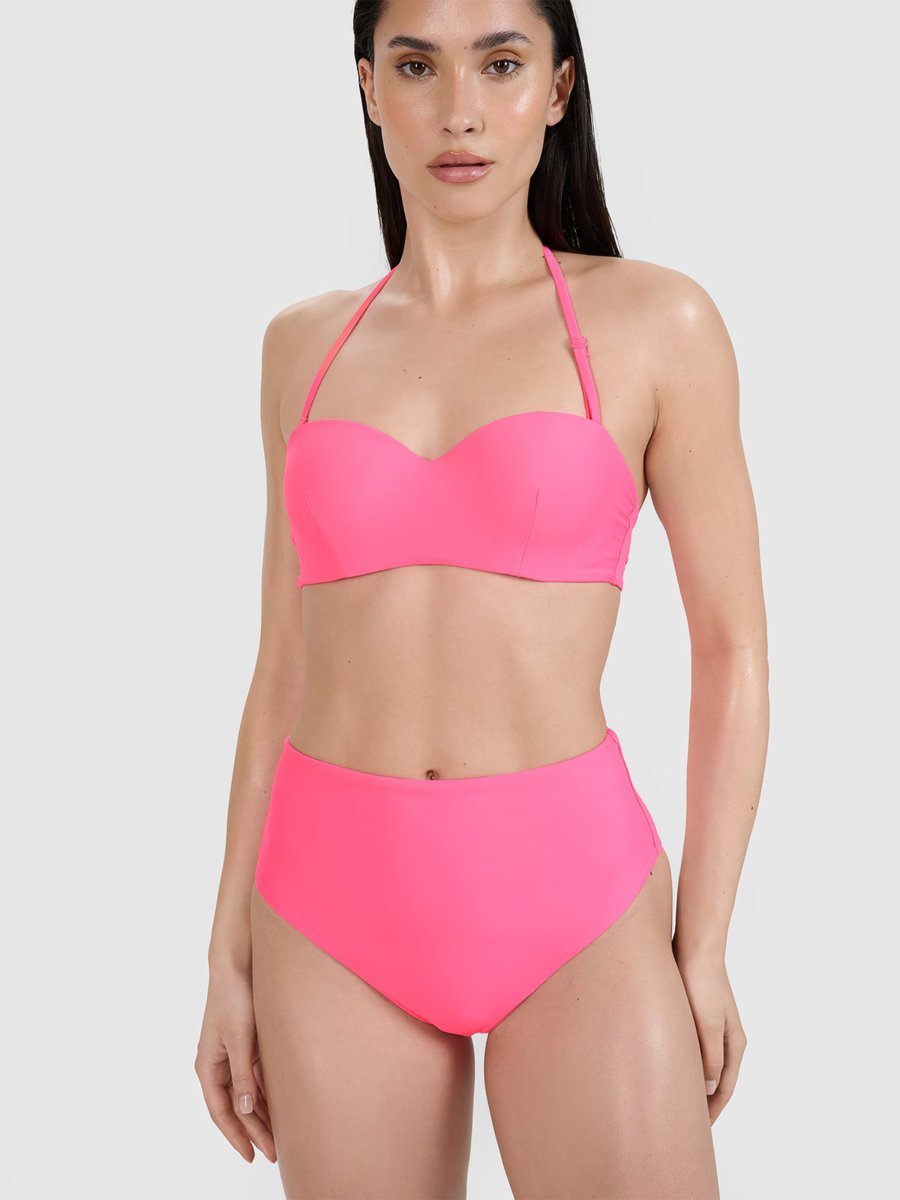 4F Dół od bikini damski 4FWSS25UBKBF073-55N Fioletowy Roz. M