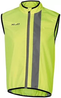 Kamizelki kolarskie - XLC JE-R01 High-Visibility Vest, żółty/srebrny M 2022 Kamizelki - grafika 1